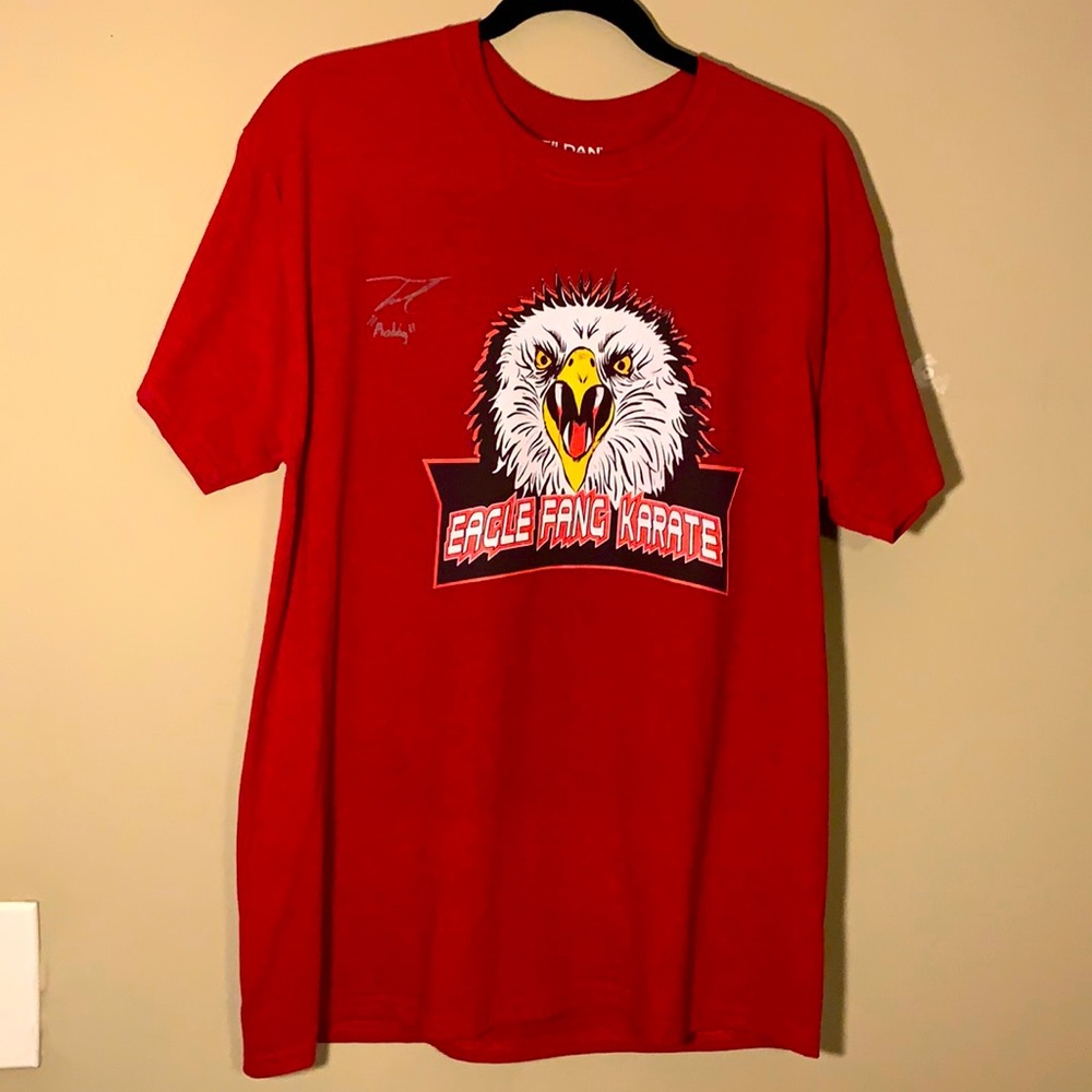 AUTOGRAPHED! Cobra Kai/Eagle Fang Dojo. "Robby"!